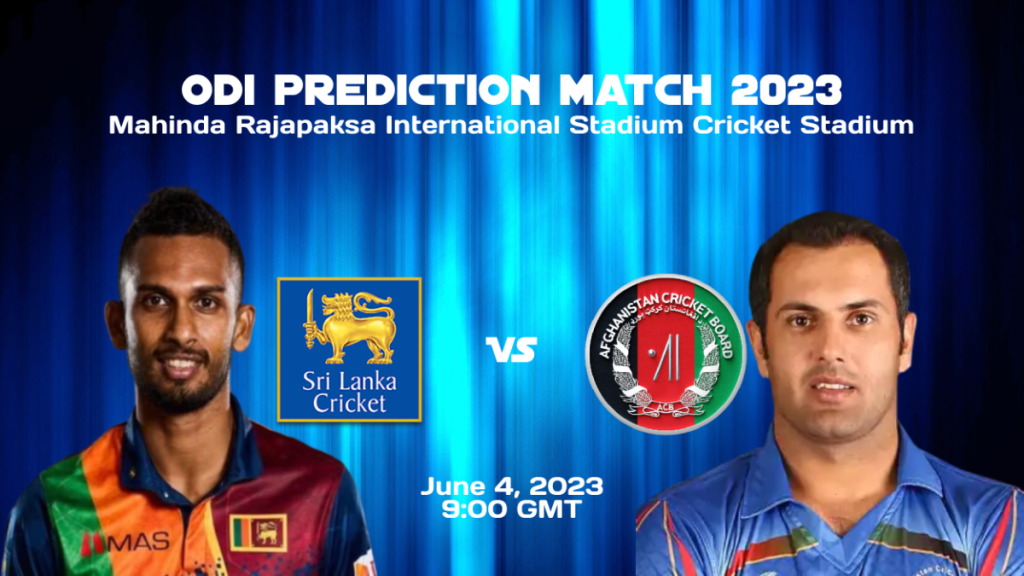 Cricket Match 2023, Sri Lanka, Afghanistan